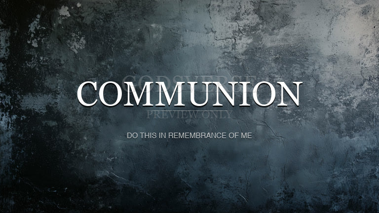 Communion worship background urban concrete