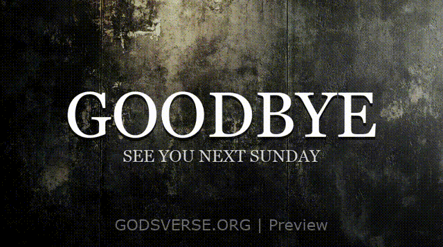 Goodbye motion background urban concrete