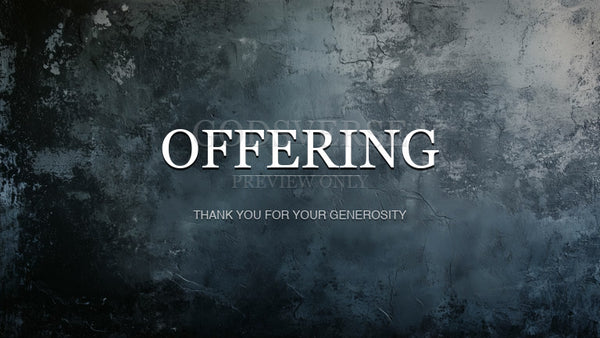 Offering worship background urban concrete