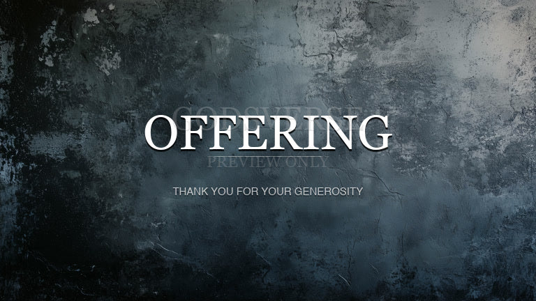 Offering worship background urban concrete