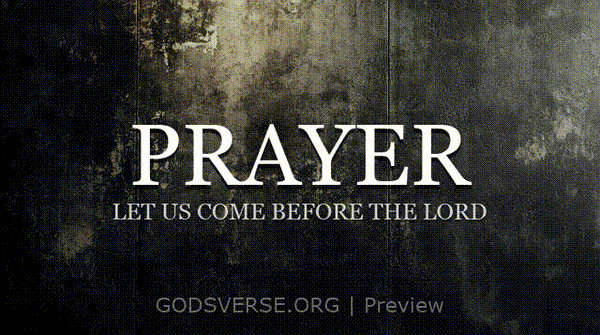 Prayer motion background urban concrete