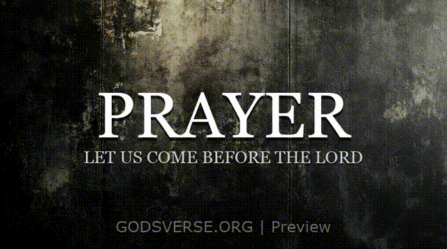 Prayer motion background urban concrete