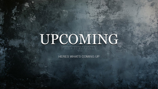 Upcoming worship background urban concrete