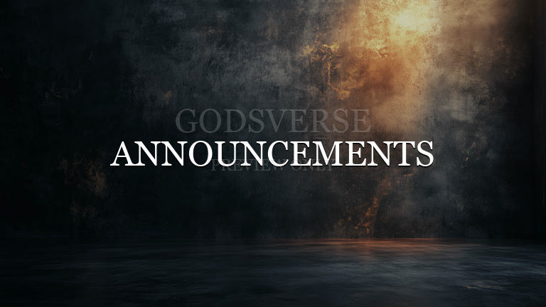 Announcements worship background urban concrete