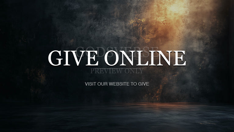 Give Online worship background urban concrete