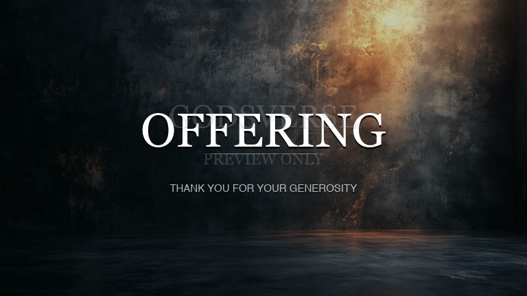 Offering worship background urban concrete