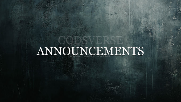 Announcements worship background urban concrete