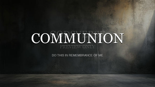 Communion worship background urban concrete