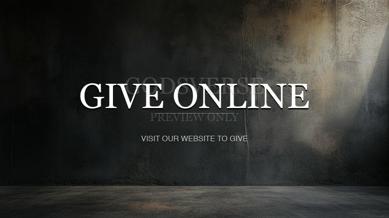 Give Online worship background urban concrete