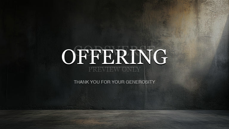 Offering worship background urban concrete
