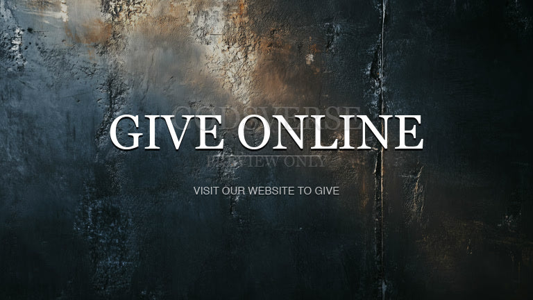 Give Online worship background urban concrete
