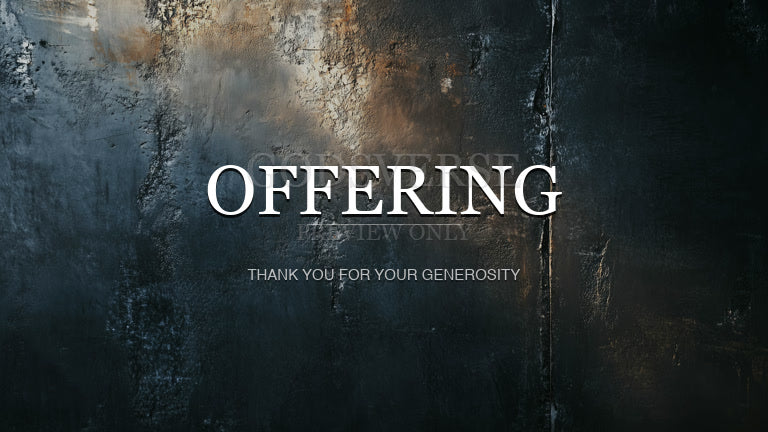 Offering worship background urban concrete