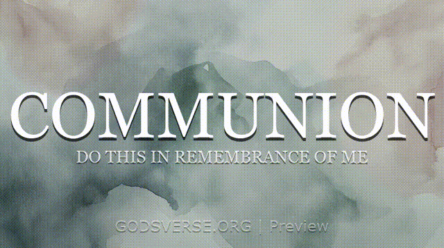 Communion motion background watercolor worship