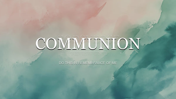 Communion worship background watercolor worship