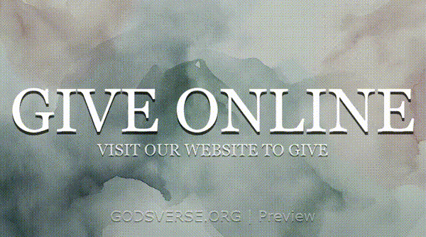 Give Online motion background watercolor worship