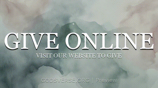 Give Online motion background watercolor worship