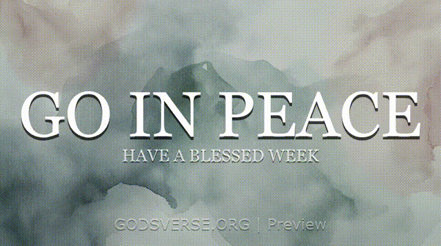 Go In Peace motion background watercolor worship