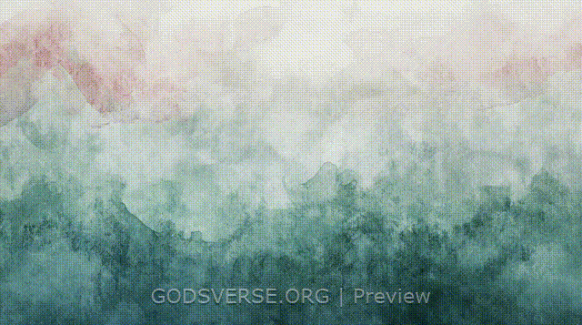 Blank motion background watercolor worship