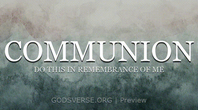 Communion motion background watercolor worship