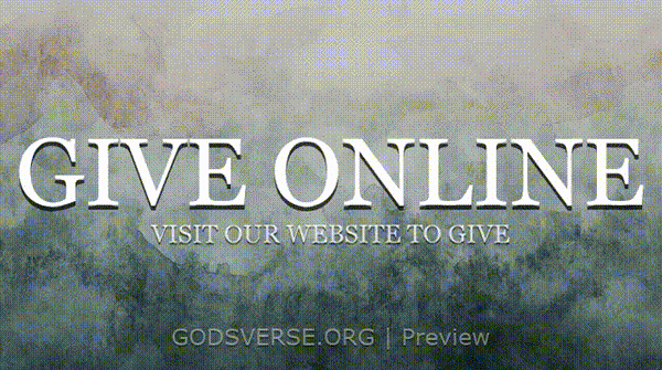 Give Online motion background watercolor worship