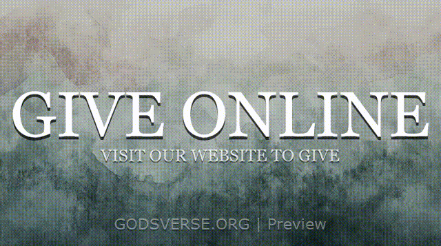 Give Online motion background watercolor worship