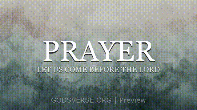 Prayer motion background watercolor worship
