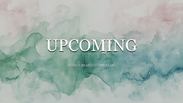 Upcoming worship background watercolor worship