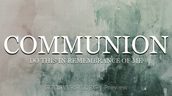 Communion motion background watercolor worship