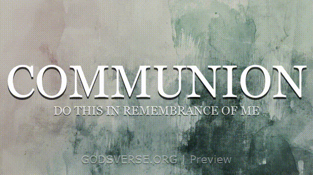 Communion motion background watercolor worship