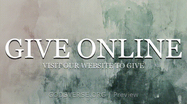 Give Online motion background watercolor worship