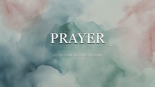 Prayer worship background watercolor worship