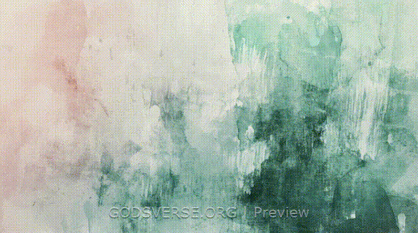 Blank motion background watercolor worship