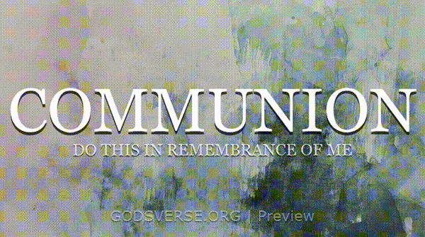 Communion motion background watercolor worship