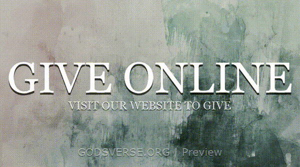 Give Online motion background watercolor worship