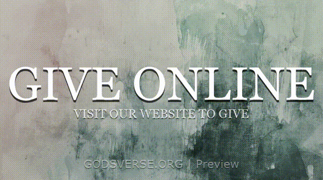 Give Online motion background watercolor worship