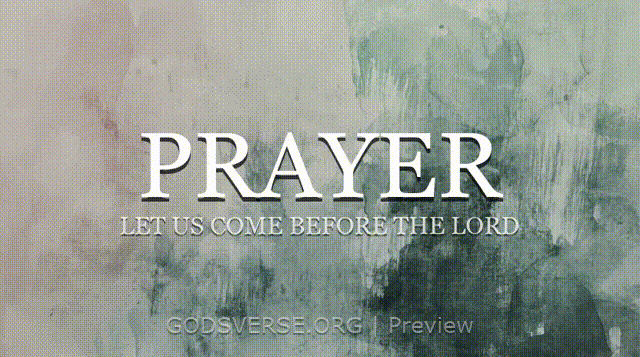 Prayer motion background watercolor worship