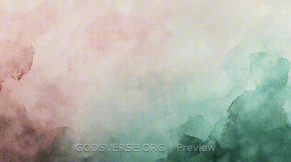 Blank motion background watercolor worship