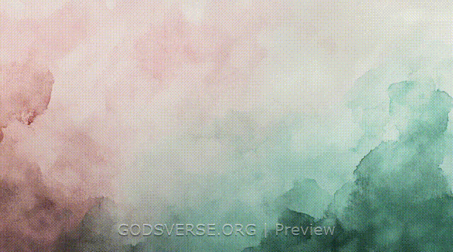 Blank motion background watercolor worship
