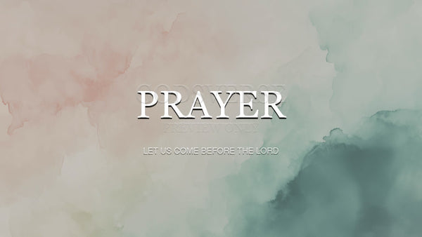 Prayer worship background watercolor worship