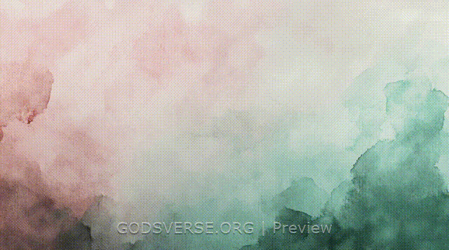 Blank motion background watercolor worship
