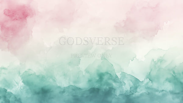 Blank worship background watercolor worship