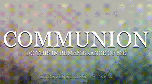 Communion motion background watercolor worship