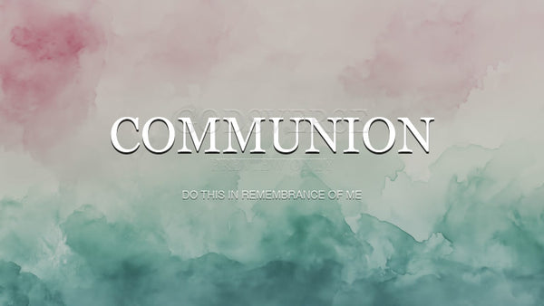 Communion worship background watercolor worship