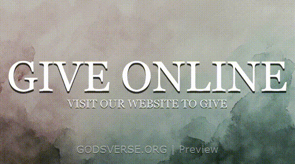 Give Online motion background watercolor worship