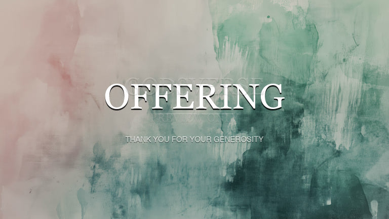 Offering worship background watercolor worship
