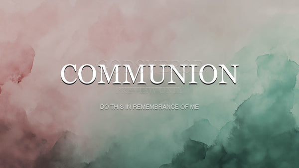 Communion worship background watercolor worship