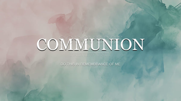 Communion worship background watercolor worship