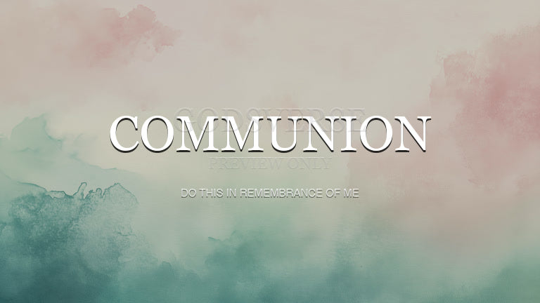 Communion worship background watercolor worship