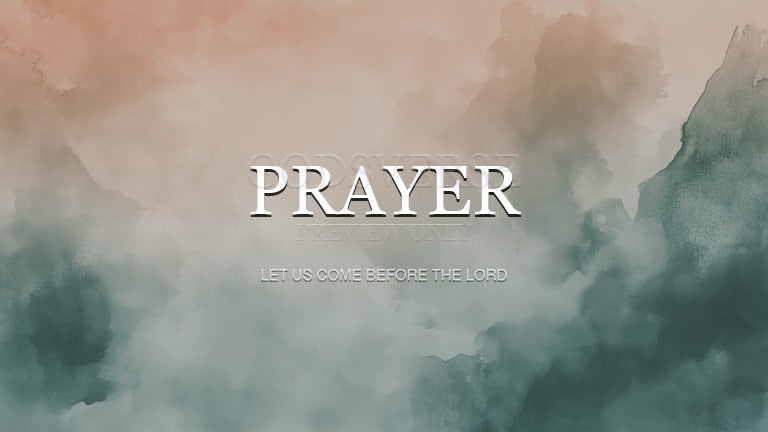 Prayer worship background watercolor worship